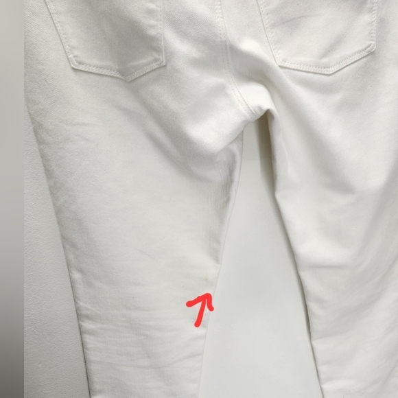 DL1961 Angel Mid Rise Skinny Ankle Jeans Womens 28 White Everyday Casual Denim - Picture 14 of 14